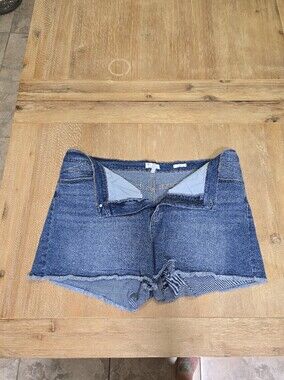 sofia by sofia vergara Women's Blue Denim Cutoff Shorts